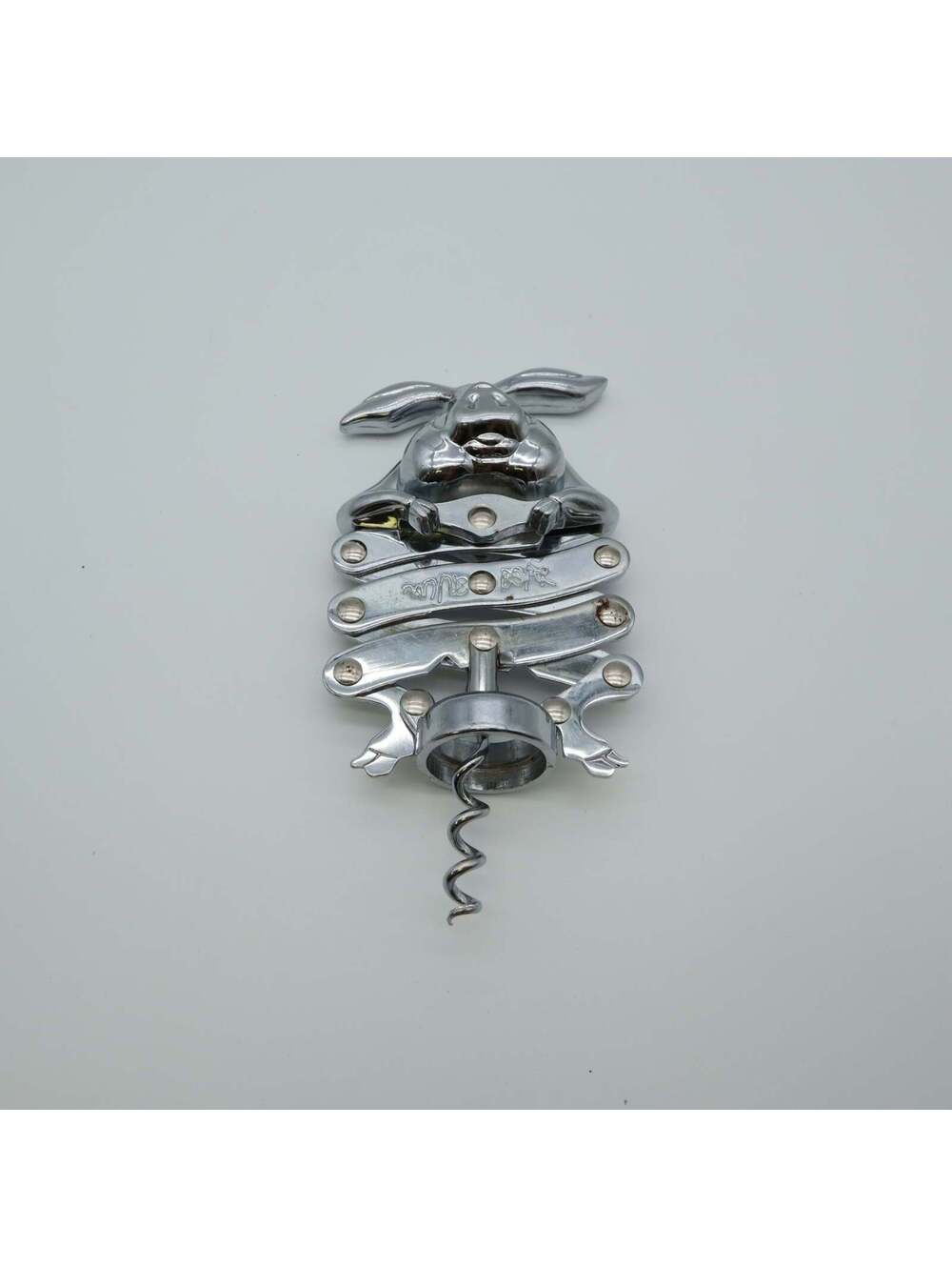 Wine Boar Vintage Metal Accordion Corkscrew Novelty Scissor Action Wine Opener